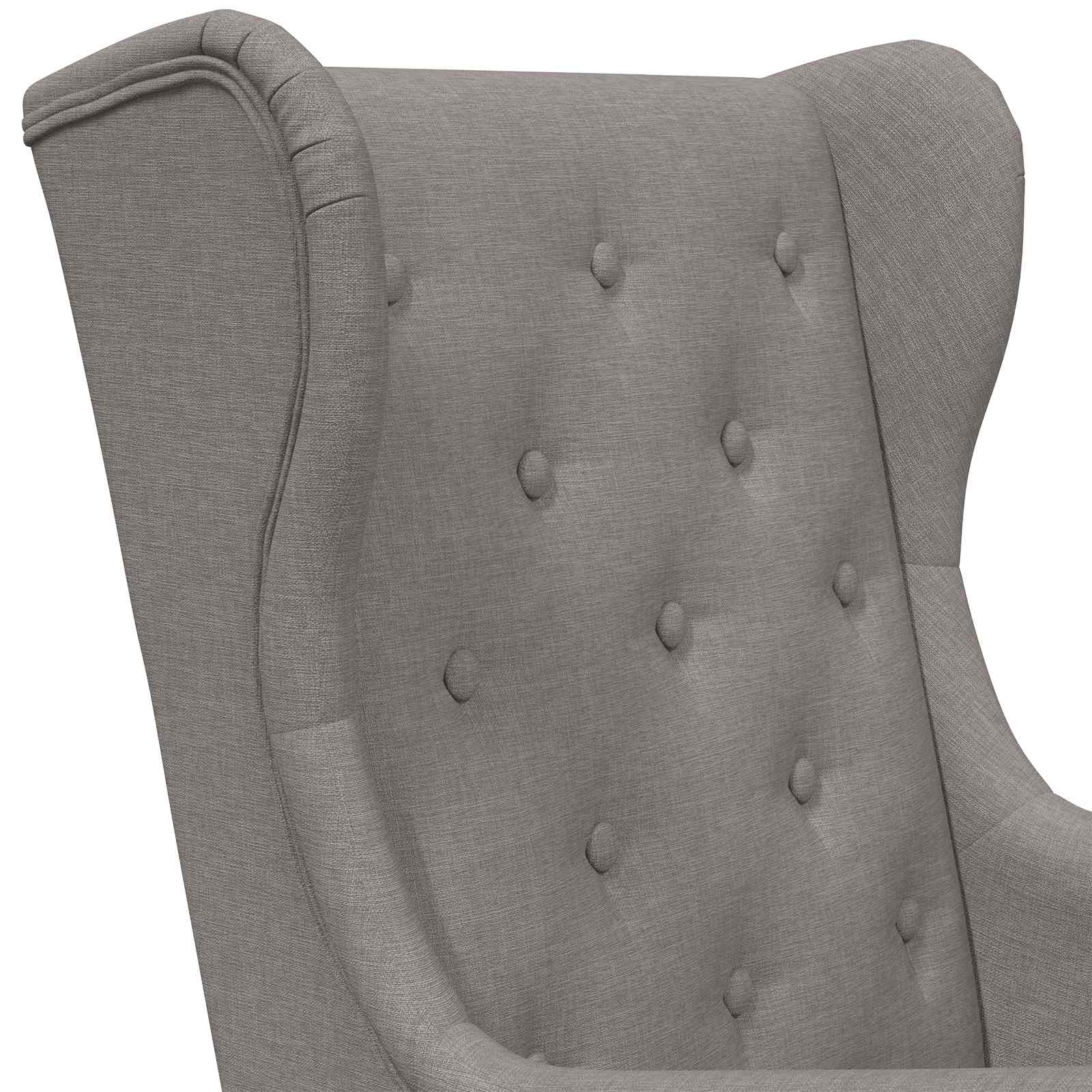 Fauteuil Taupe Stof