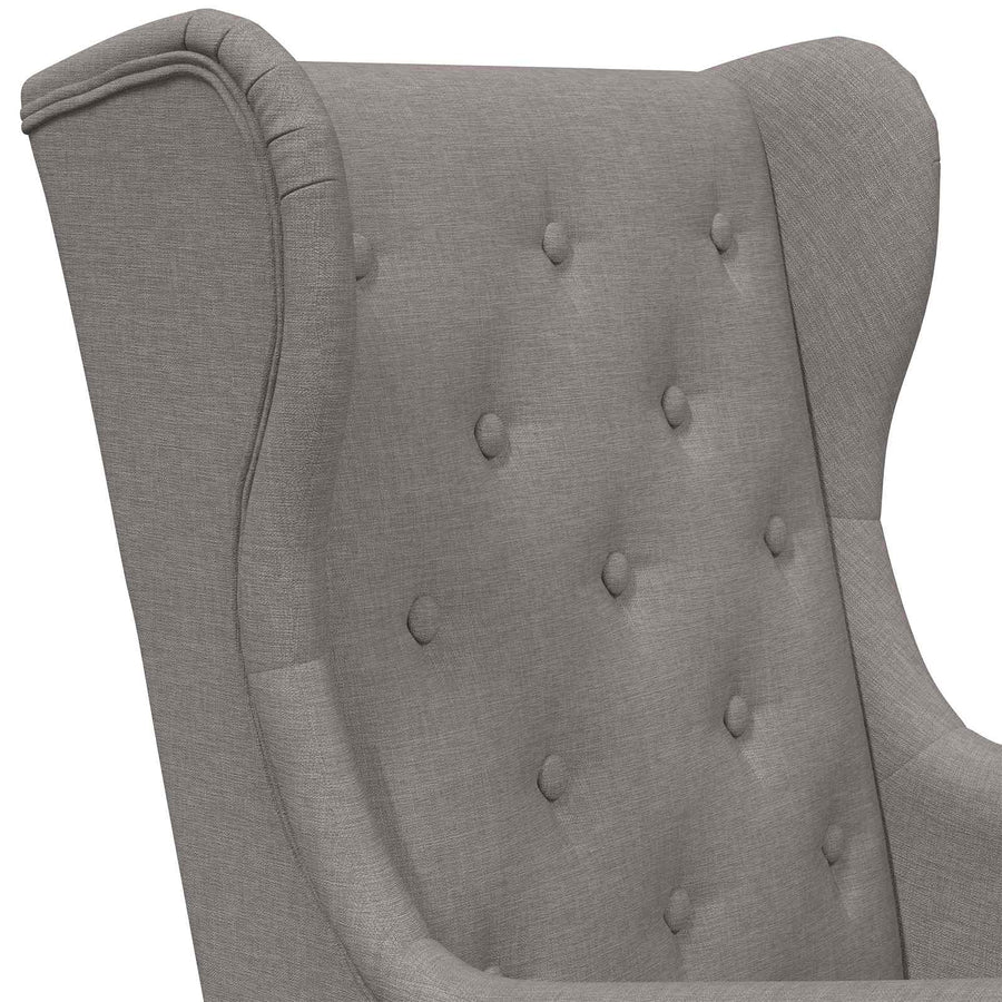 Fauteuil Taupe Stof