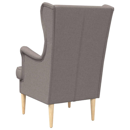 Fauteuil Taupe Stof