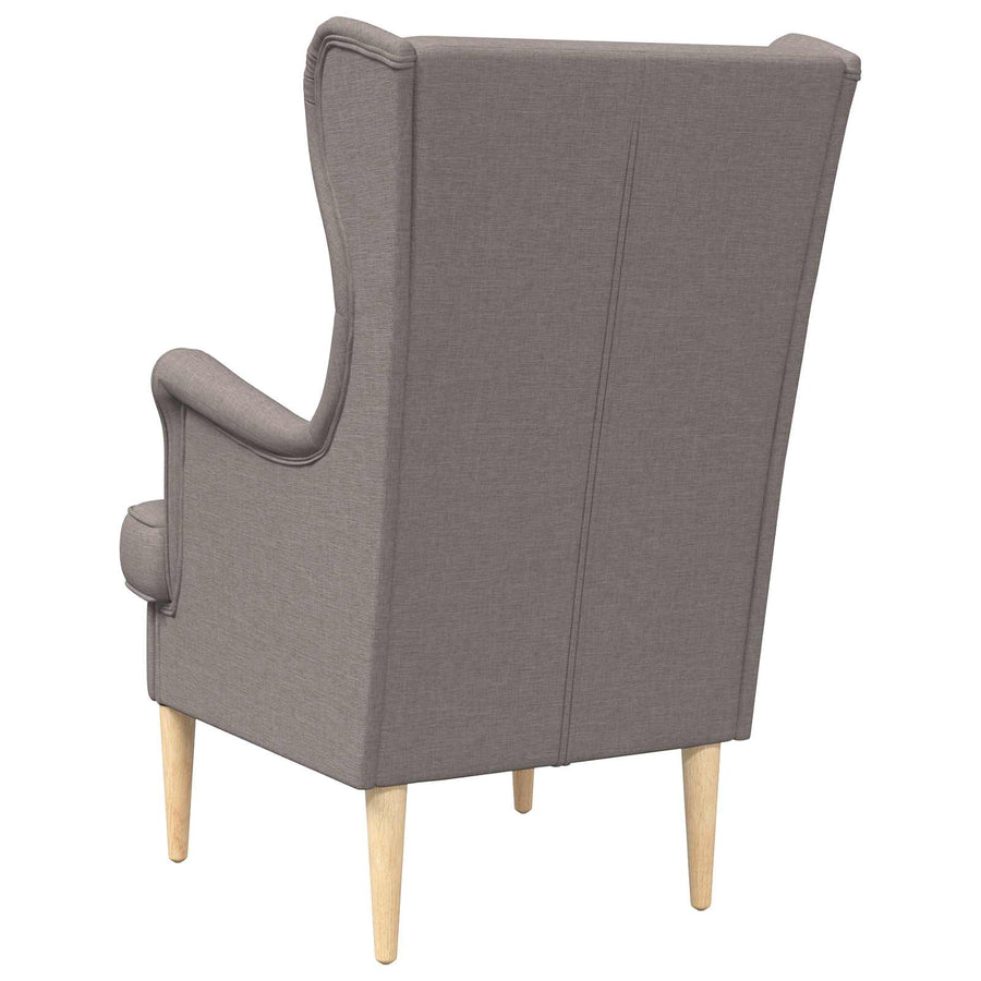 Fauteuil Taupe Stof