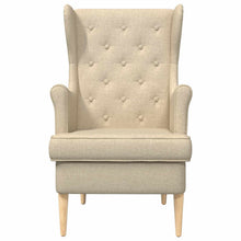 Fauteuil Crème Stof