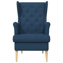 Fauteuil Blauw Stof