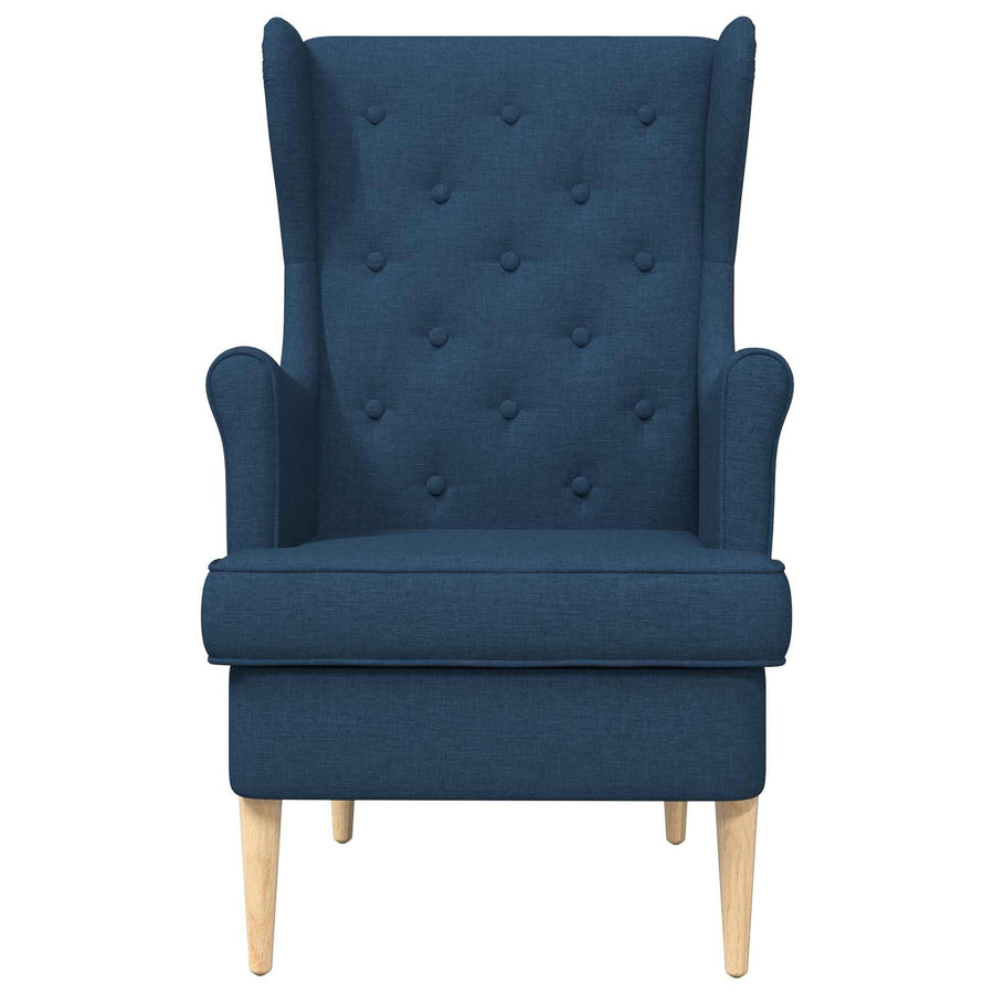 Fauteuil Blauw Stof