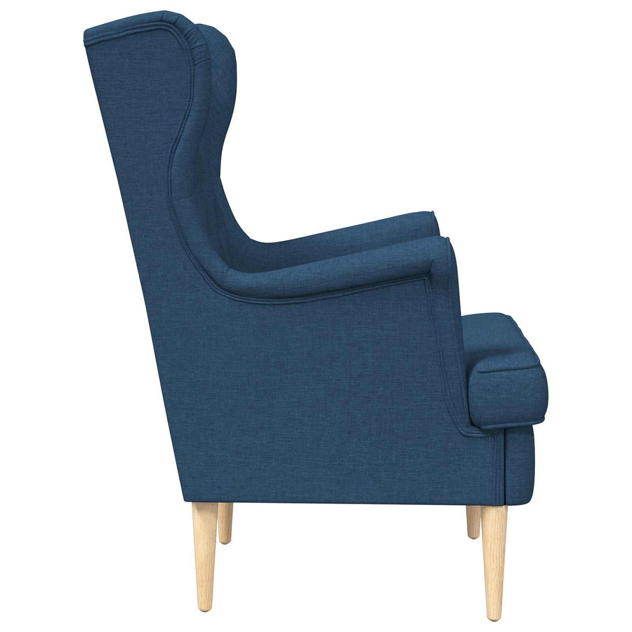 Fauteuil Blauw Stof