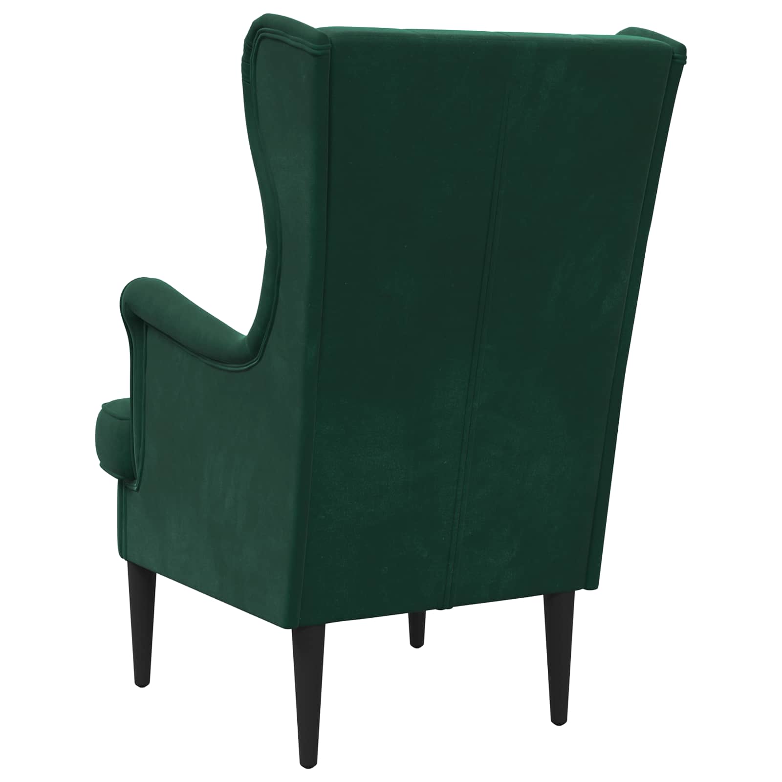 Fauteuil Donkergroen Fluweel