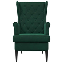 Fauteuil Donkergroen Fluweel