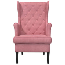 Fauteuil Roze Fluweel