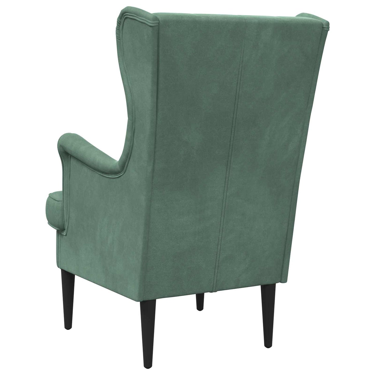 Fauteuil Zeegroen Fluweel