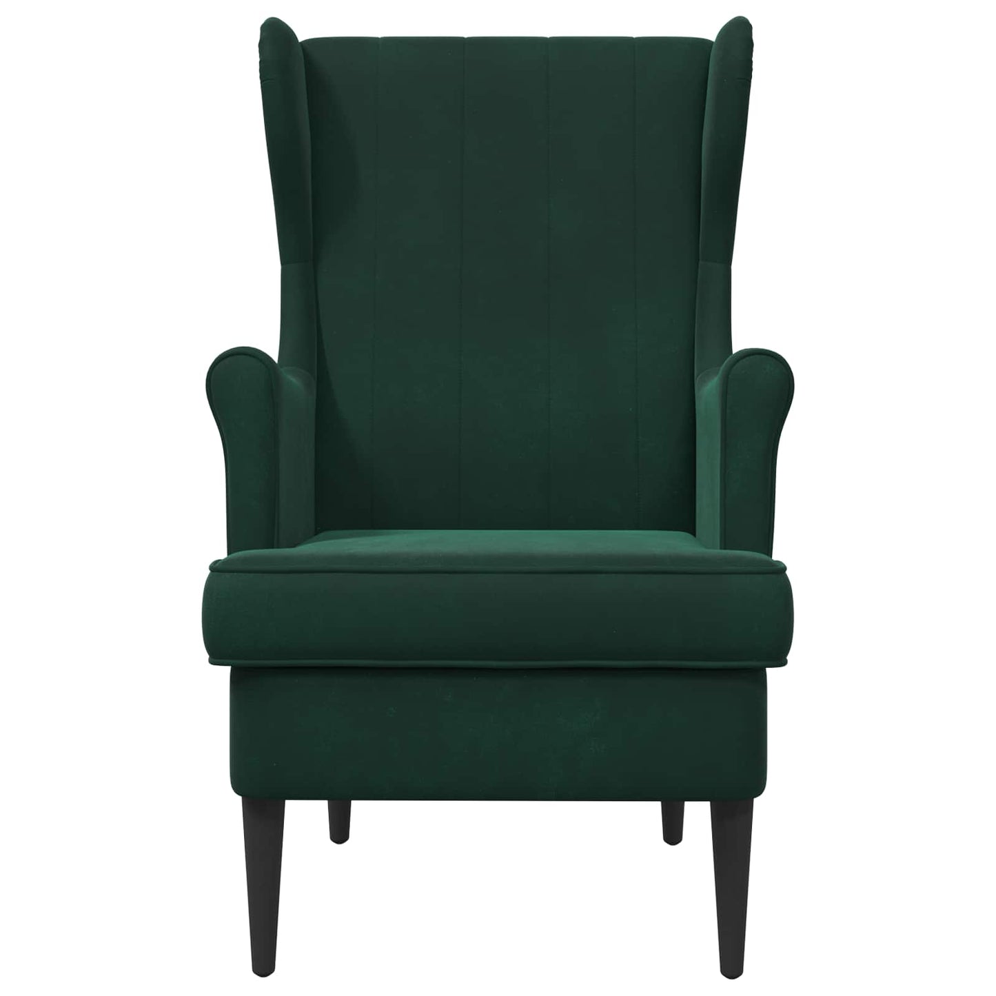 Fauteuil Donkergroen Fluweel