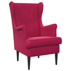 Armchair Wine Red Velvet