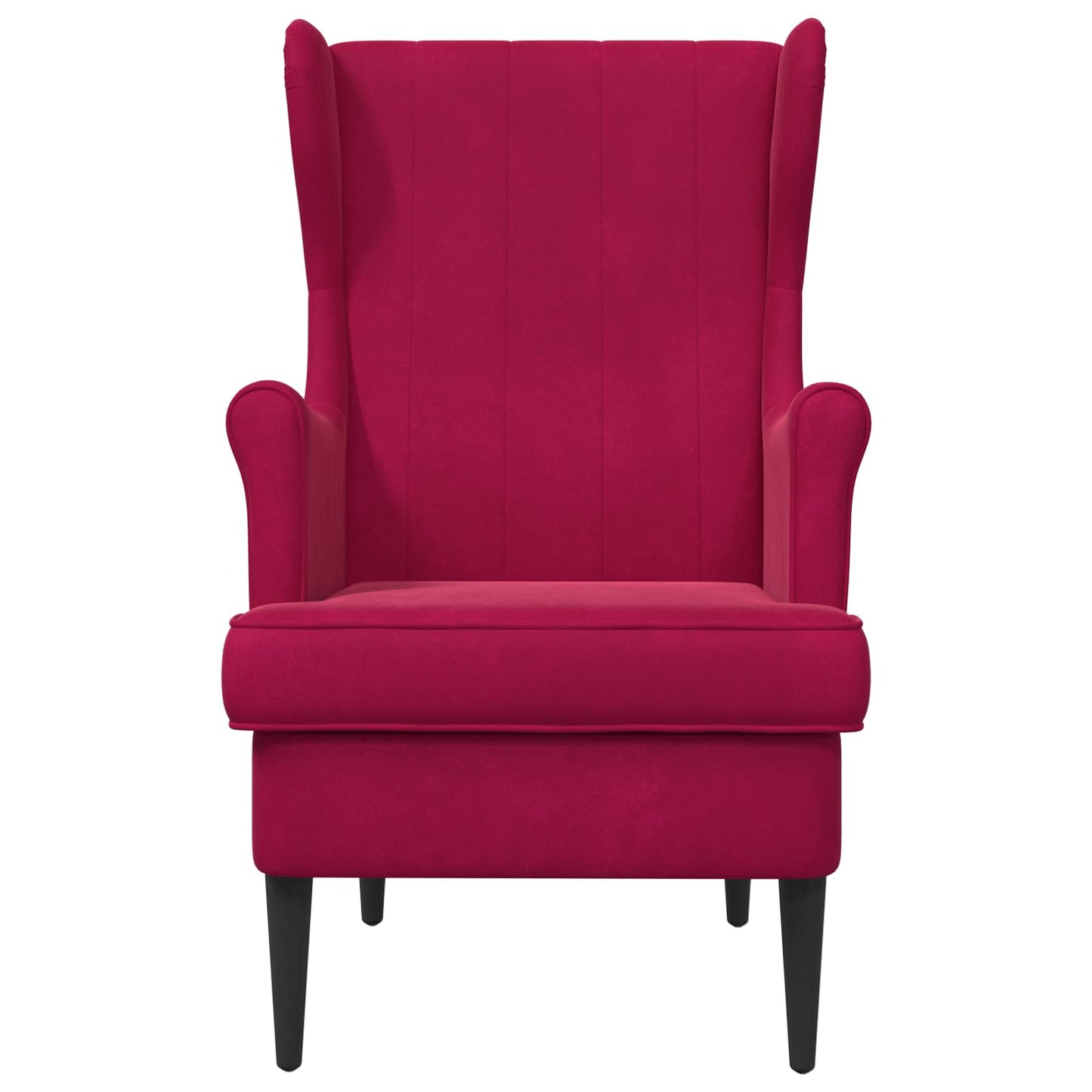 Fauteuil Wijnrood Fluweel