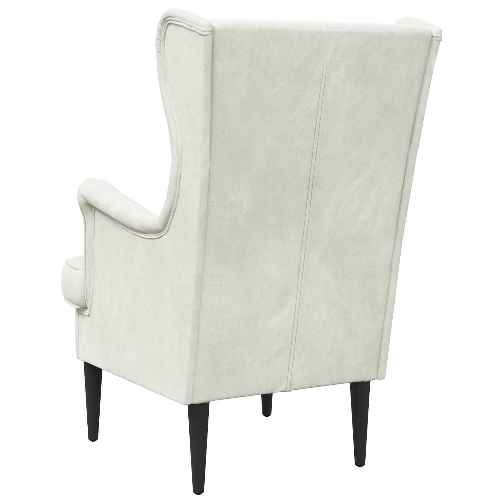 Fauteuil Crème Fluweel