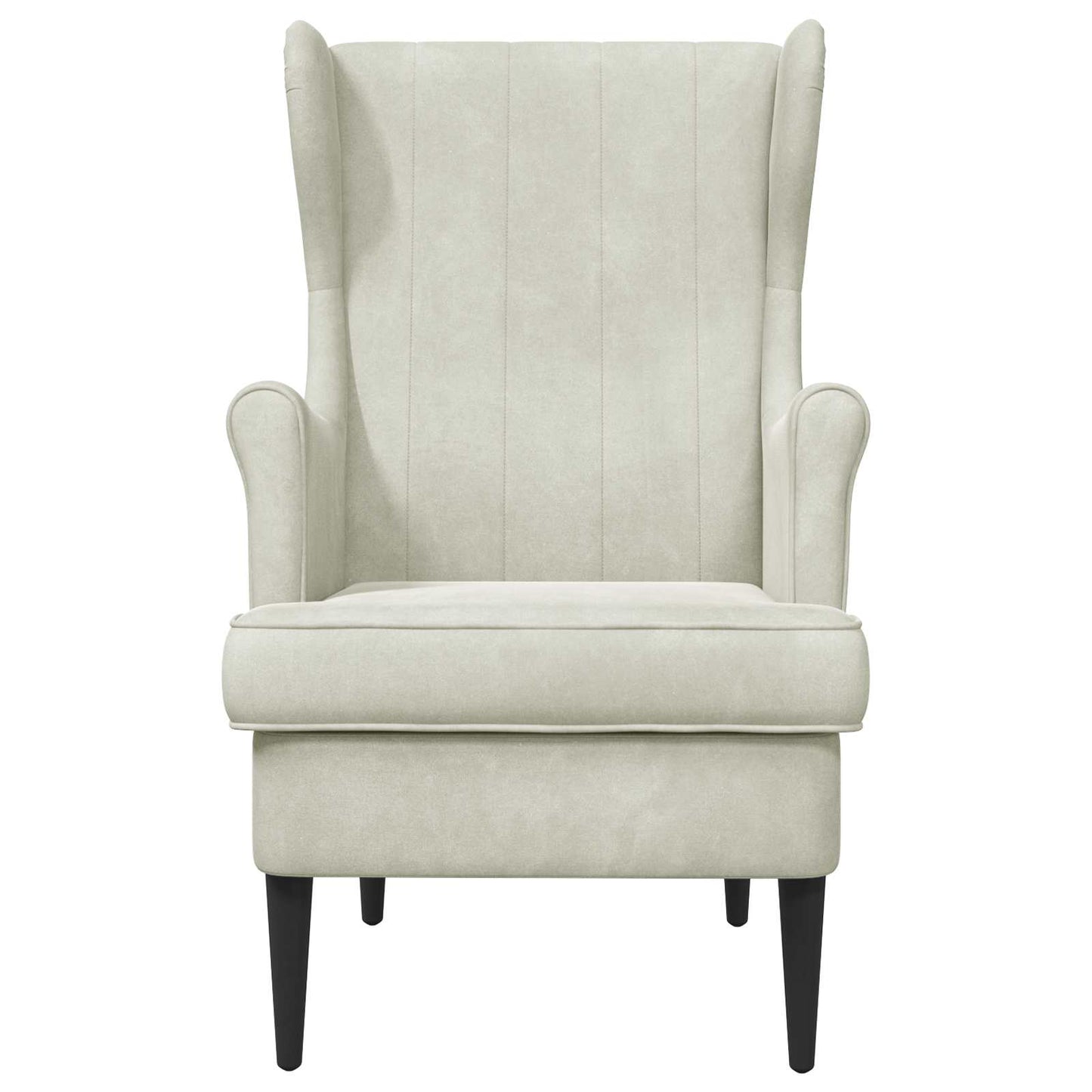 Fauteuil Crème Fluweel
