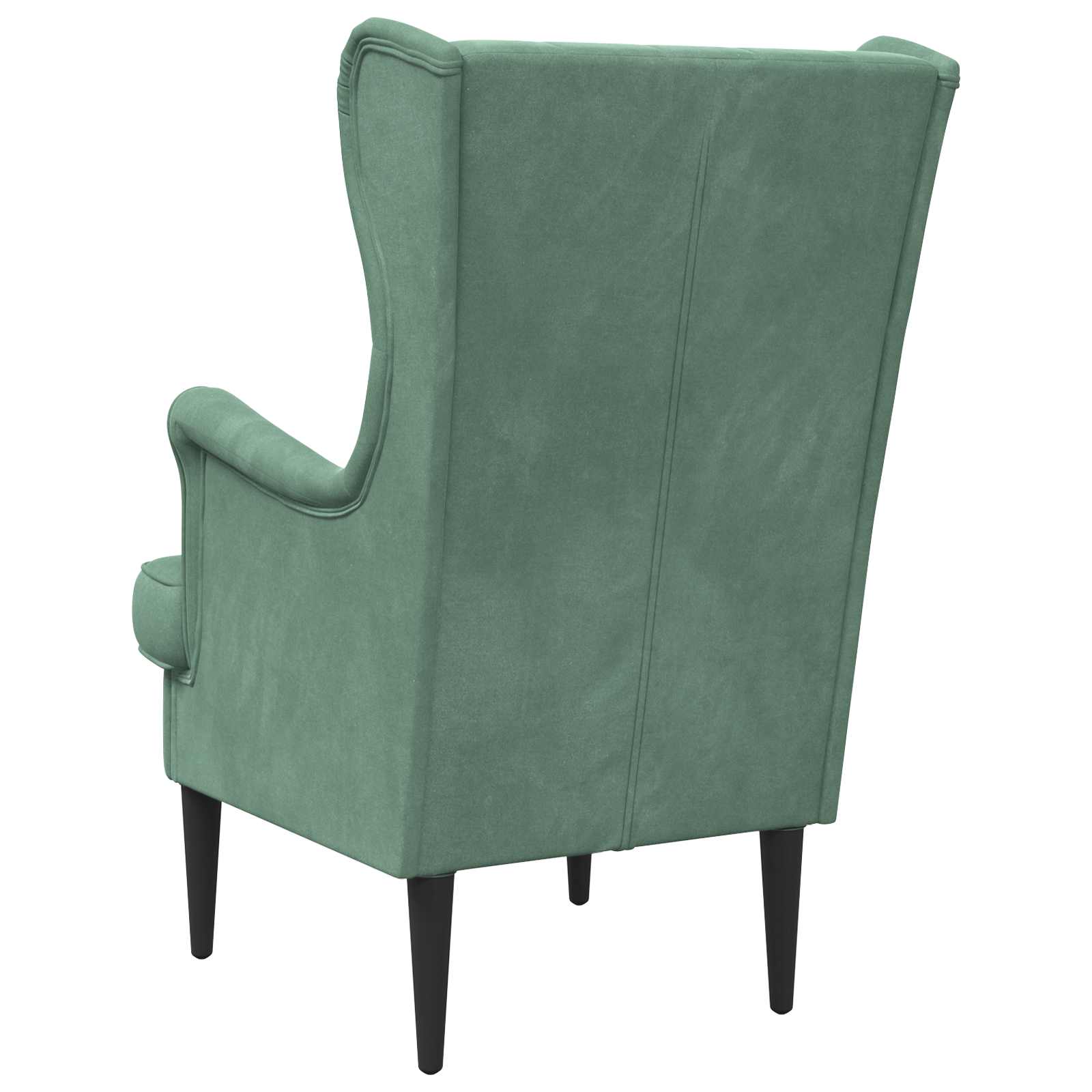 Fauteuil Zeegroen Fluweel