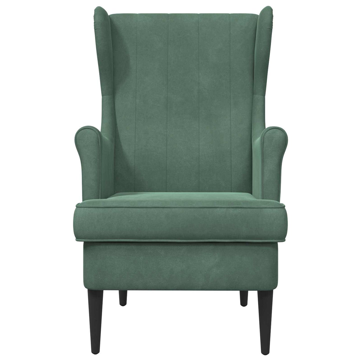 Fauteuil Zeegroen Fluweel