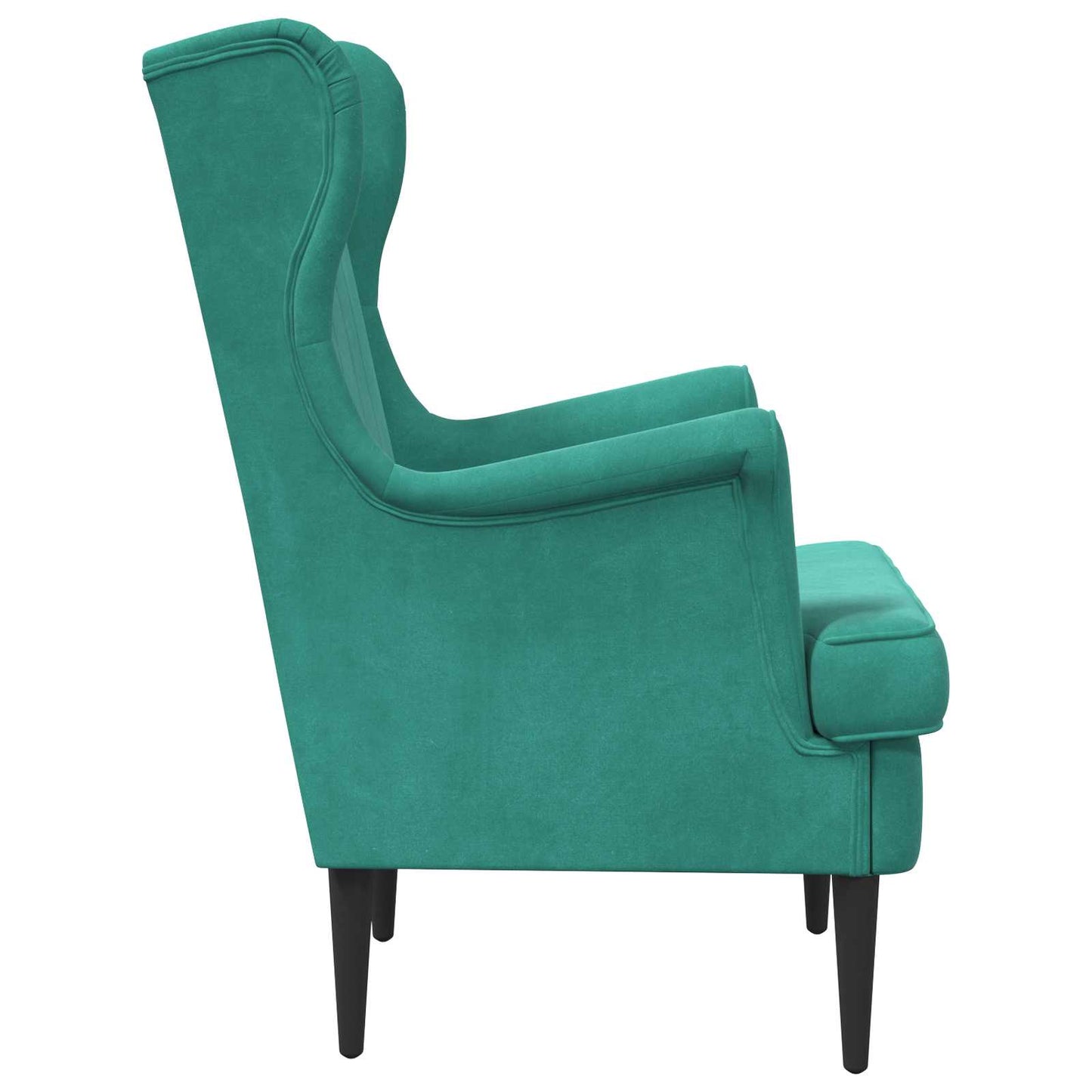 Fauteuil Turquoise Fluweel