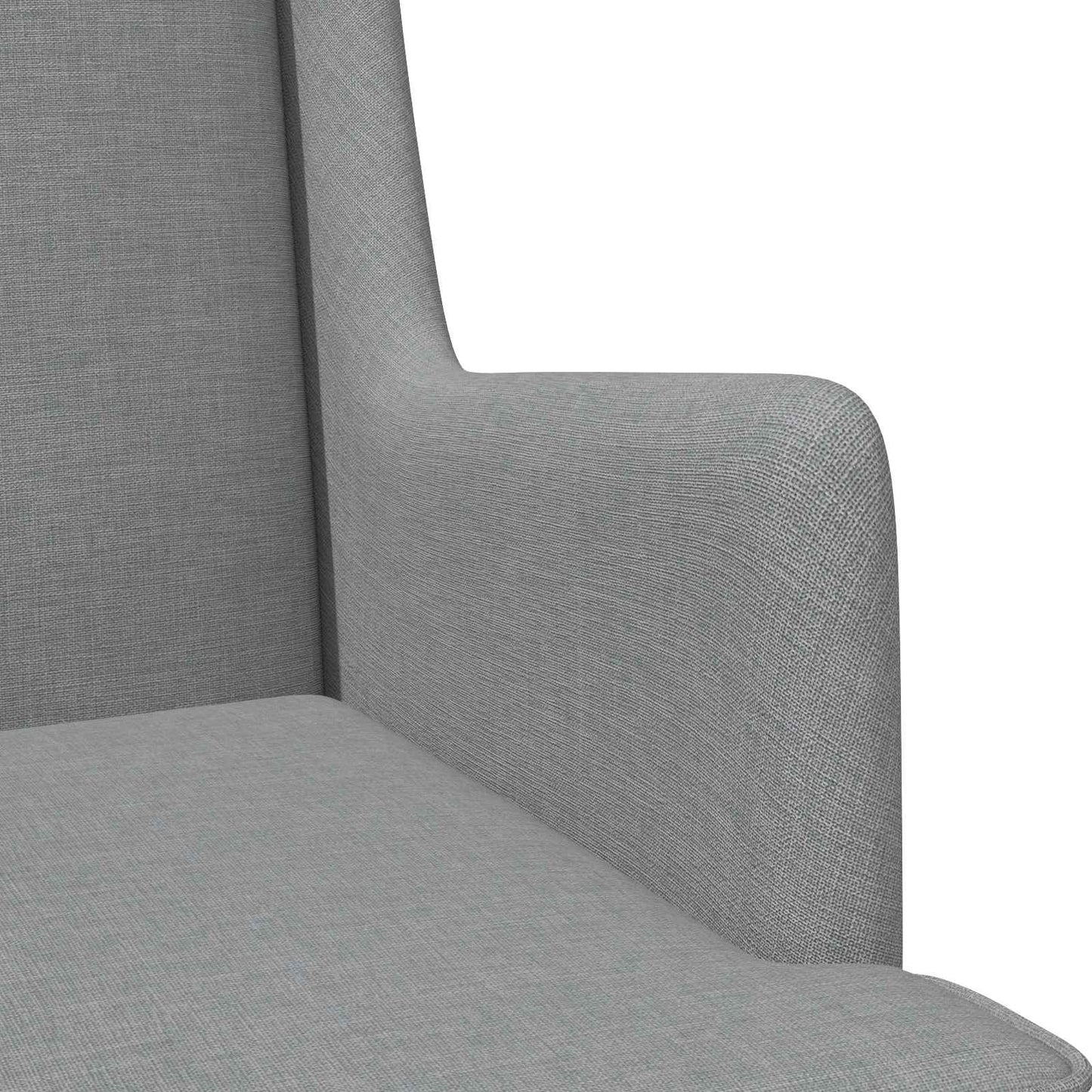 Fauteuil Lichtgrijs Stof
