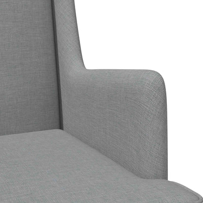 Fauteuil Lichtgrijs Stof