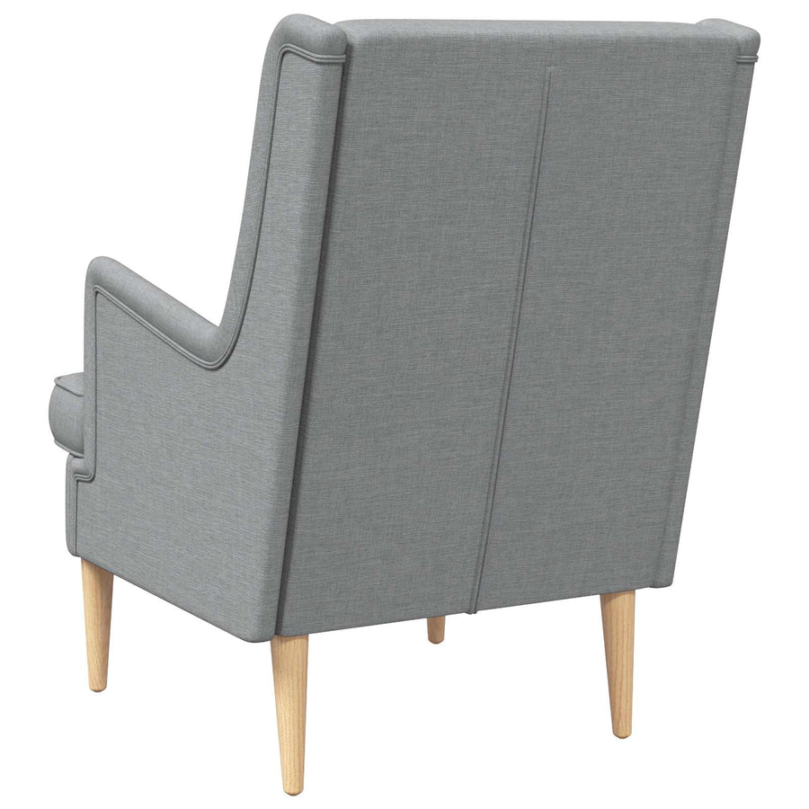 Fauteuil Lichtgrijs Stof