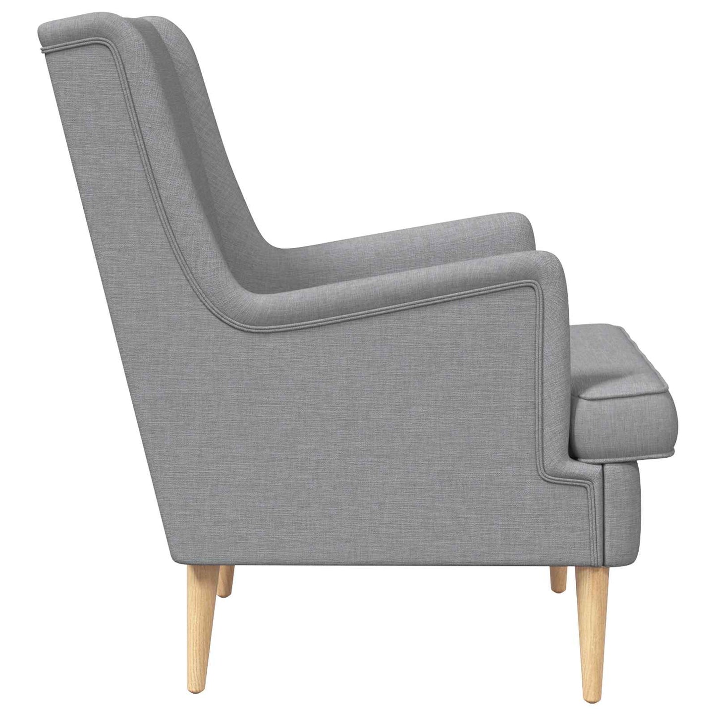 Fauteuil Lichtgrijs Stof