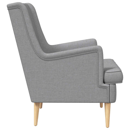 Fauteuil Lichtgrijs Stof