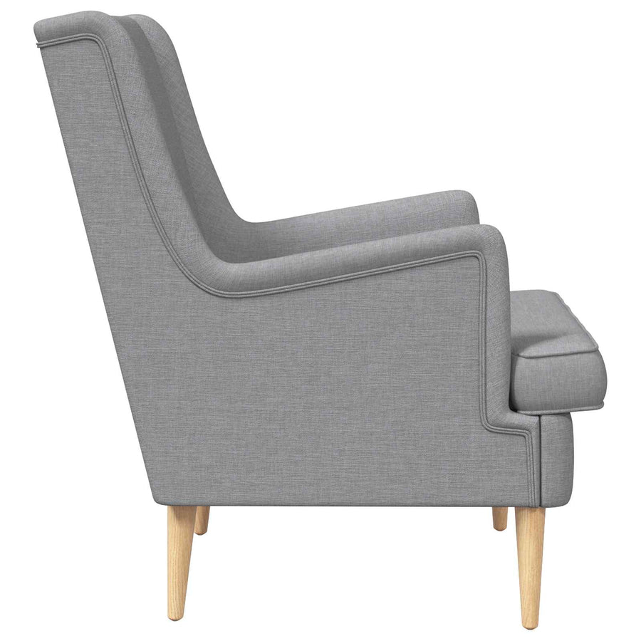 Fauteuil Lichtgrijs Stof