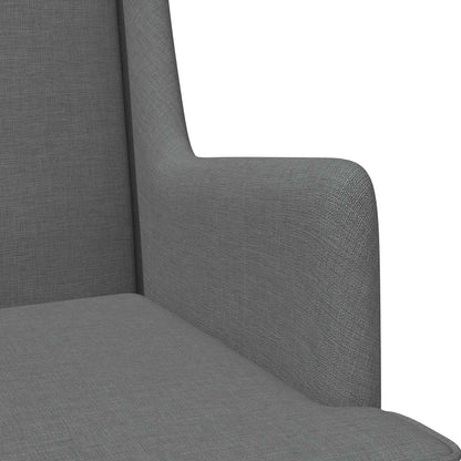 Fauteuil Donkergrijs Stof