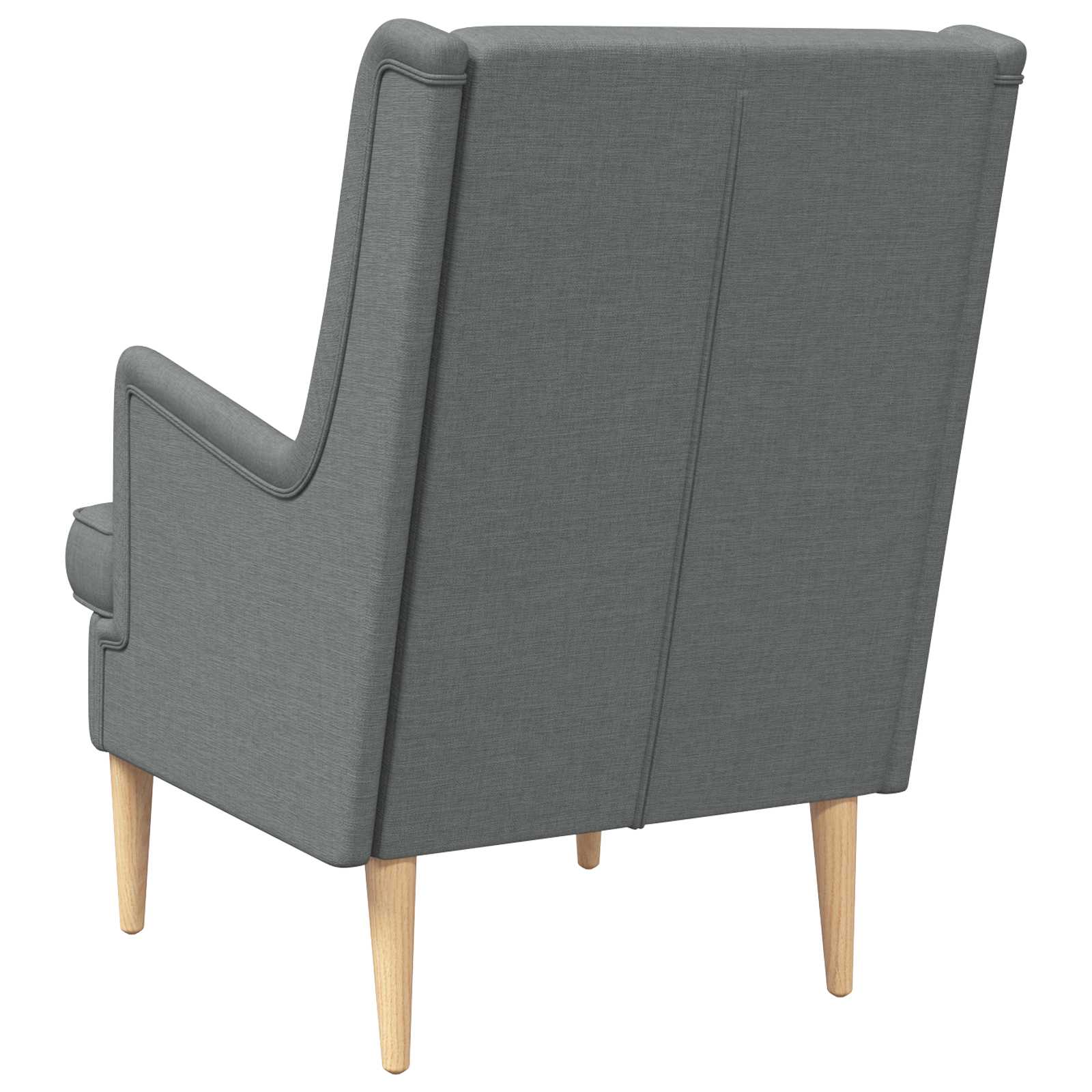 Fauteuil Donkergrijs Stof