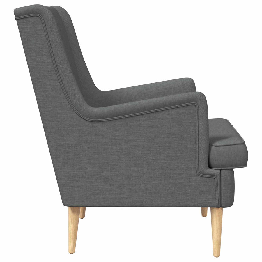 Fauteuil Donkergrijs Stof