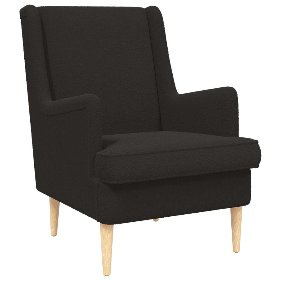 Fauteuil Zwart Stof