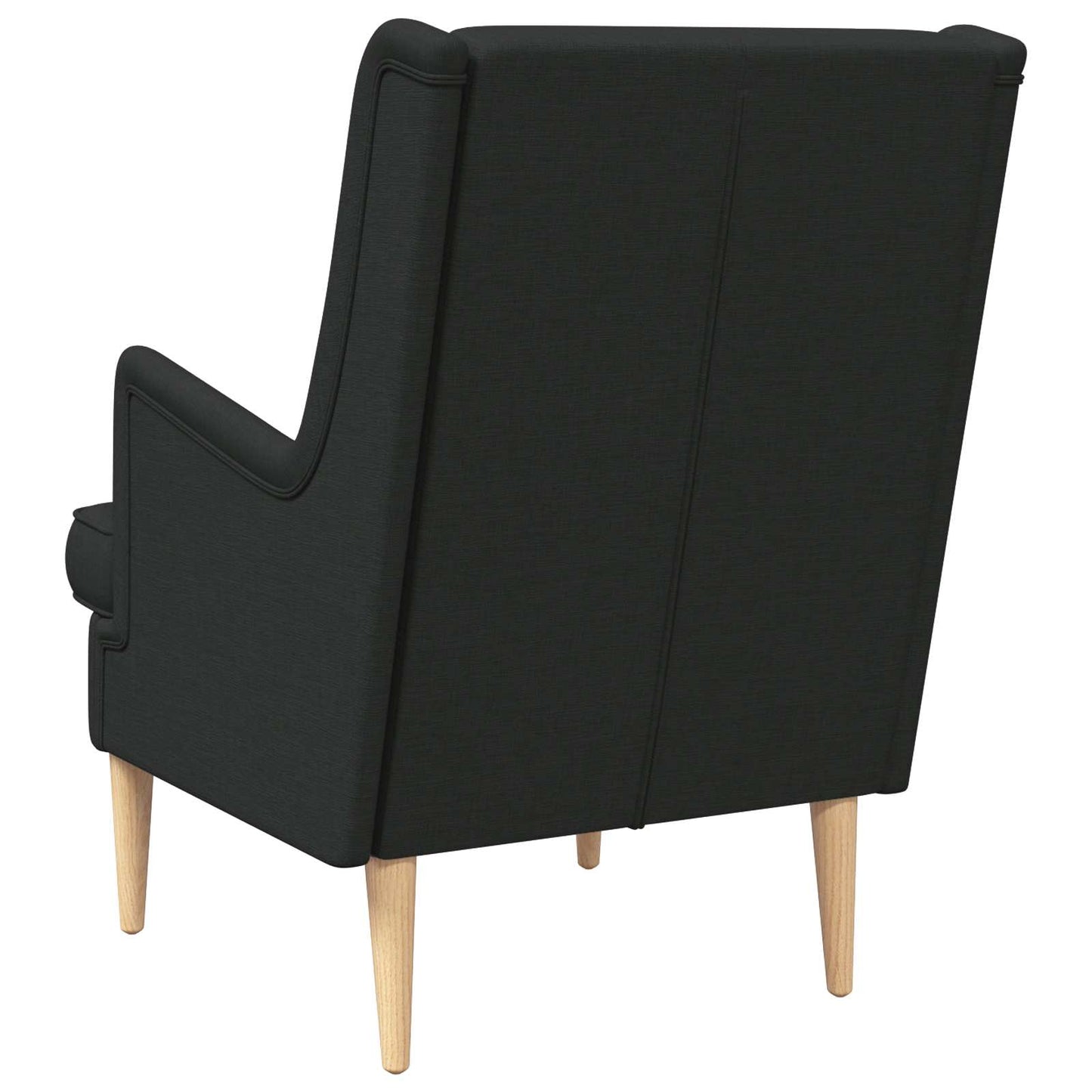 Fauteuil Zwart Stof