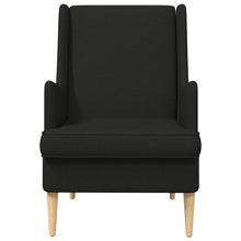 Fauteuil Zwart Stof