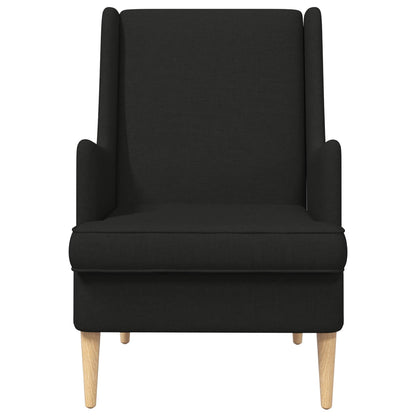 Fauteuil Zwart Stof