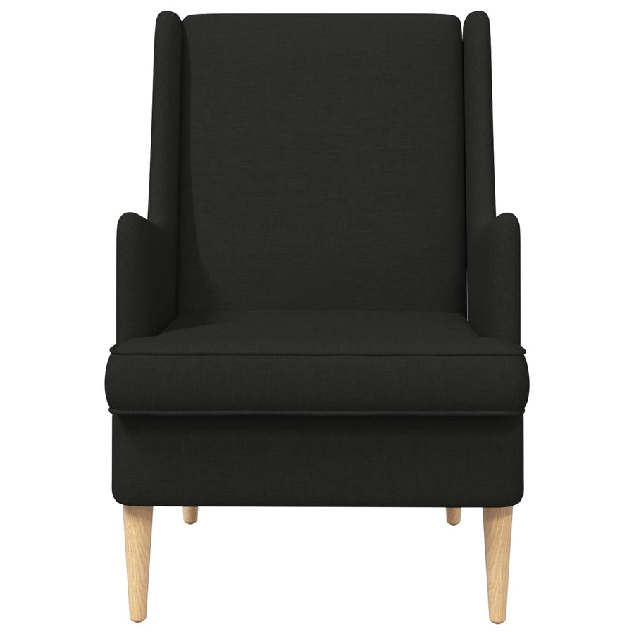 Fauteuil Zwart Stof
