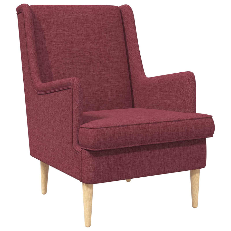 Fauteuil Wijnrood Stof