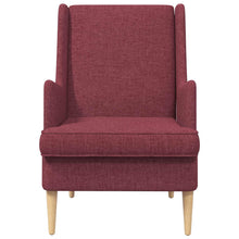 Fauteuil Wijnrood Stof
