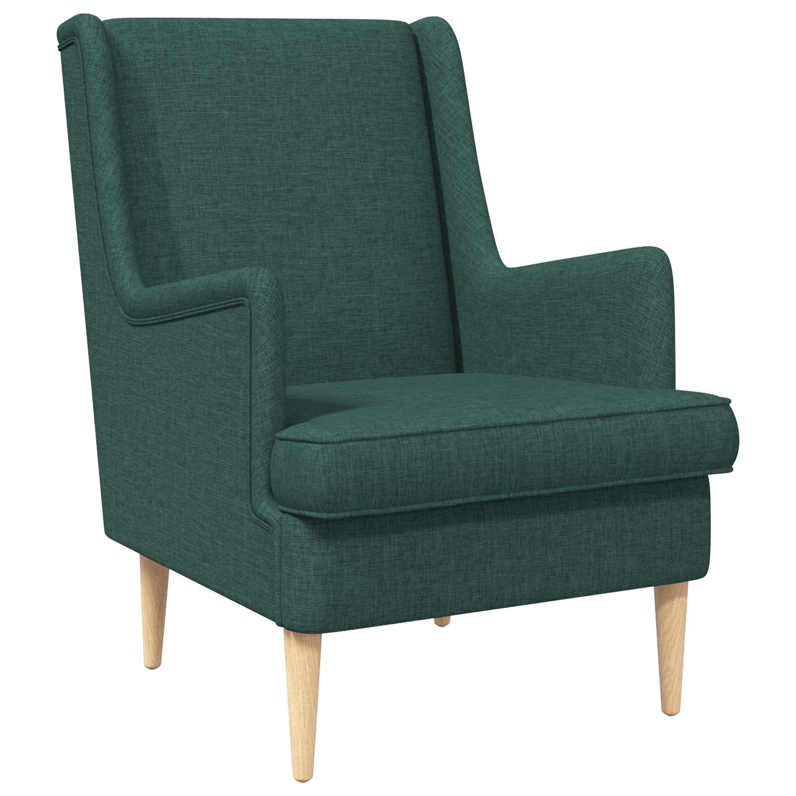 Fauteuil Donkergroen Stof
