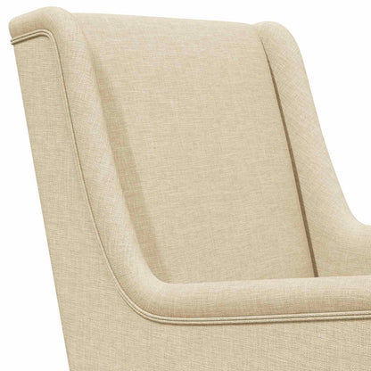 Fauteuil Crème Stof