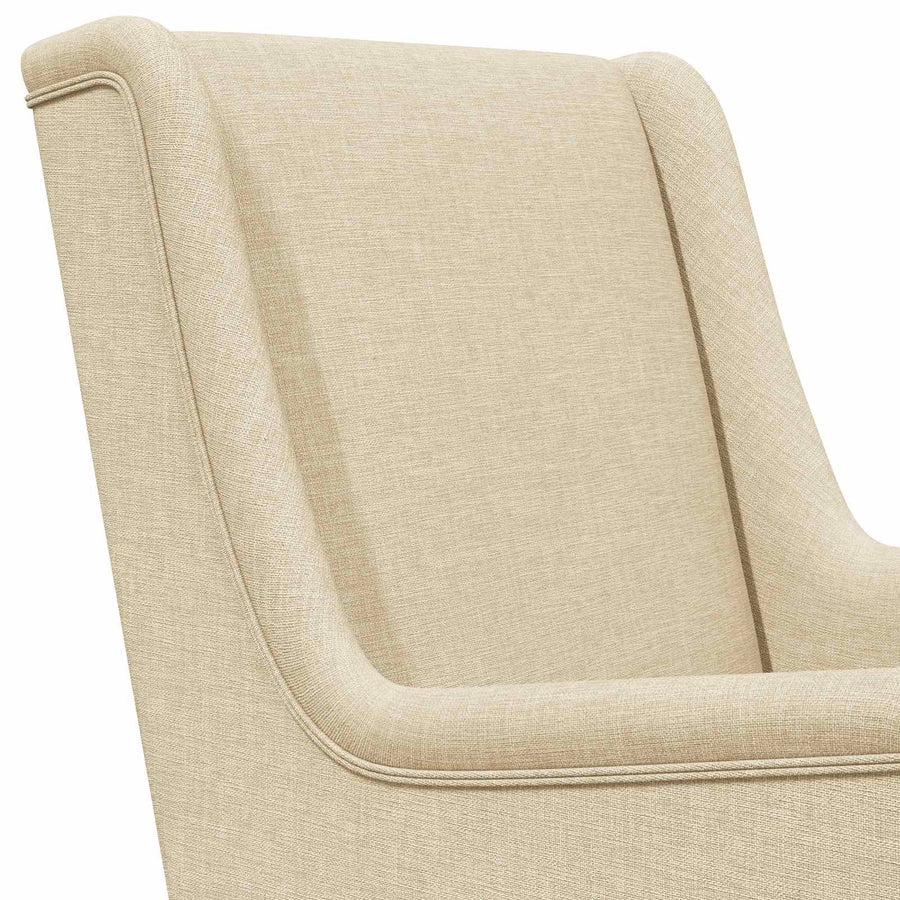 Fauteuil Crème Stof
