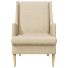 Fauteuil Crème Stof