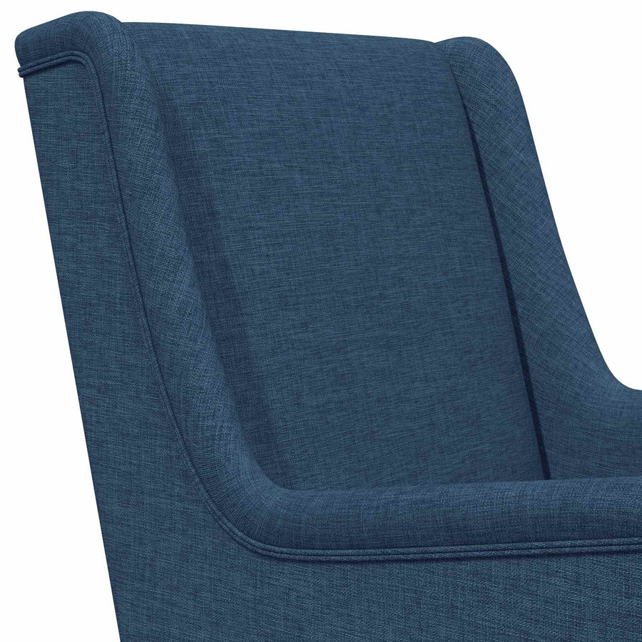 Fauteuil Blauw Stof