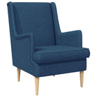 Armchair Blue Fabric