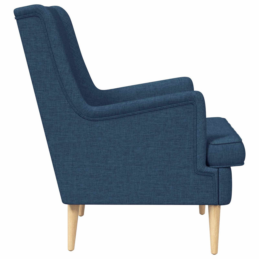 Fauteuil Blauw Stof