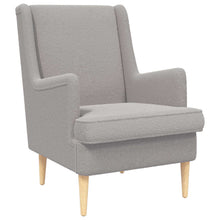 Fauteuil Lichtgrijs Schapenstof