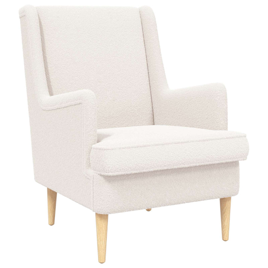 Fauteuil Crème Schapenstof