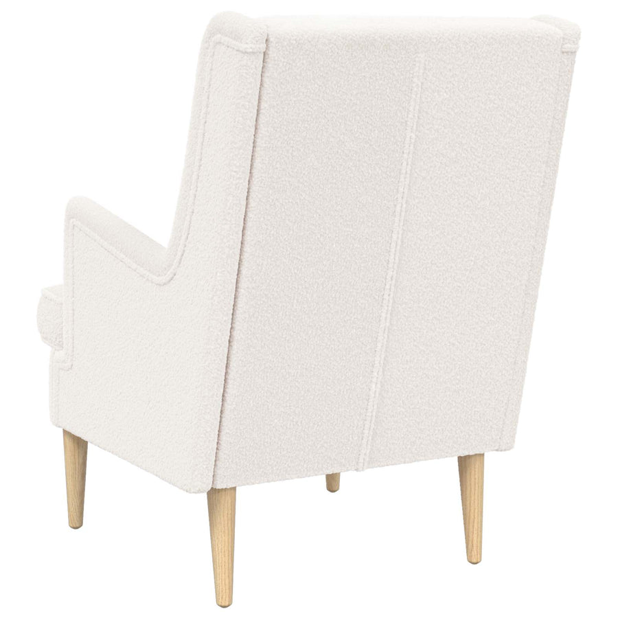 Fauteuil Crème Schapenstof