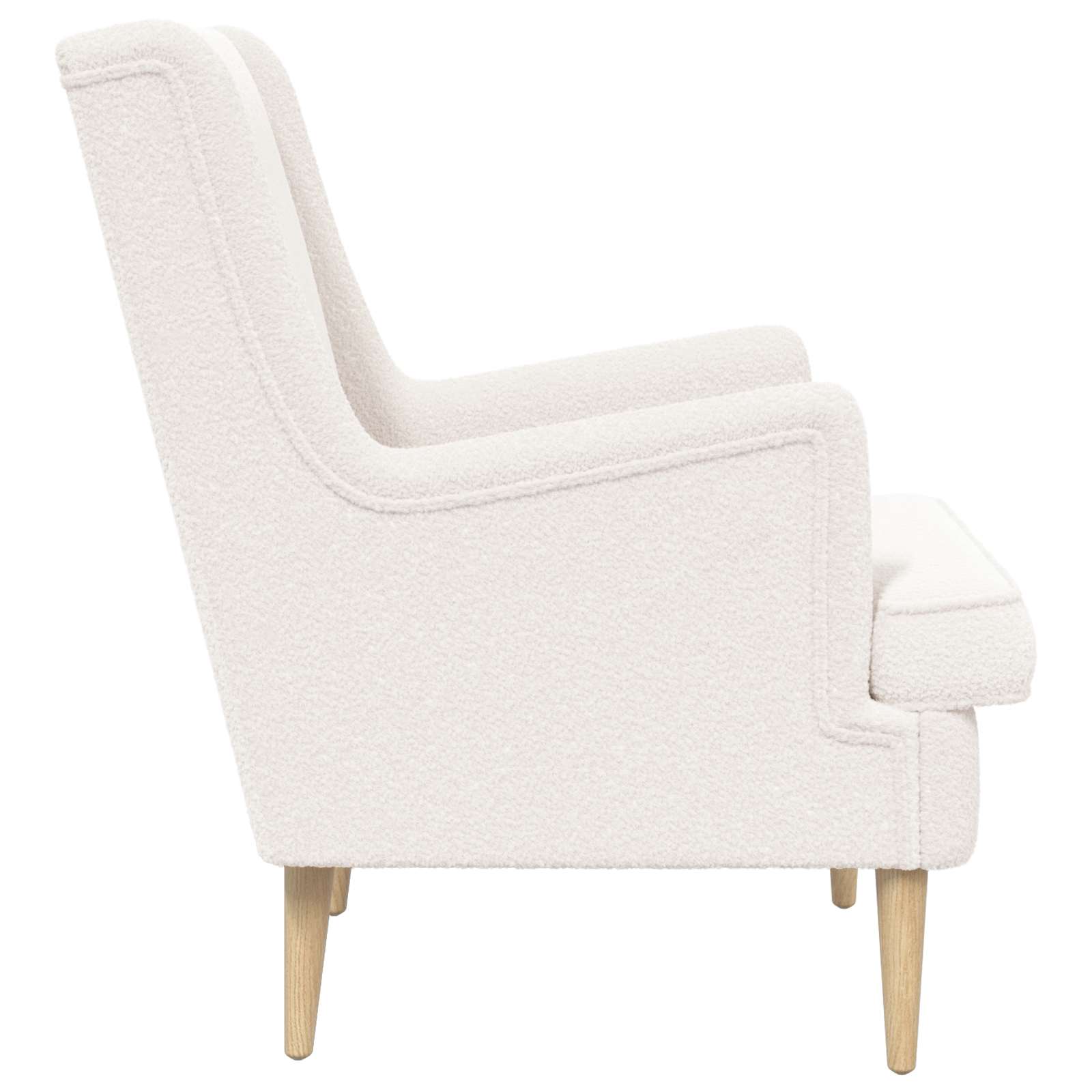 Fauteuil Crème Schapenstof