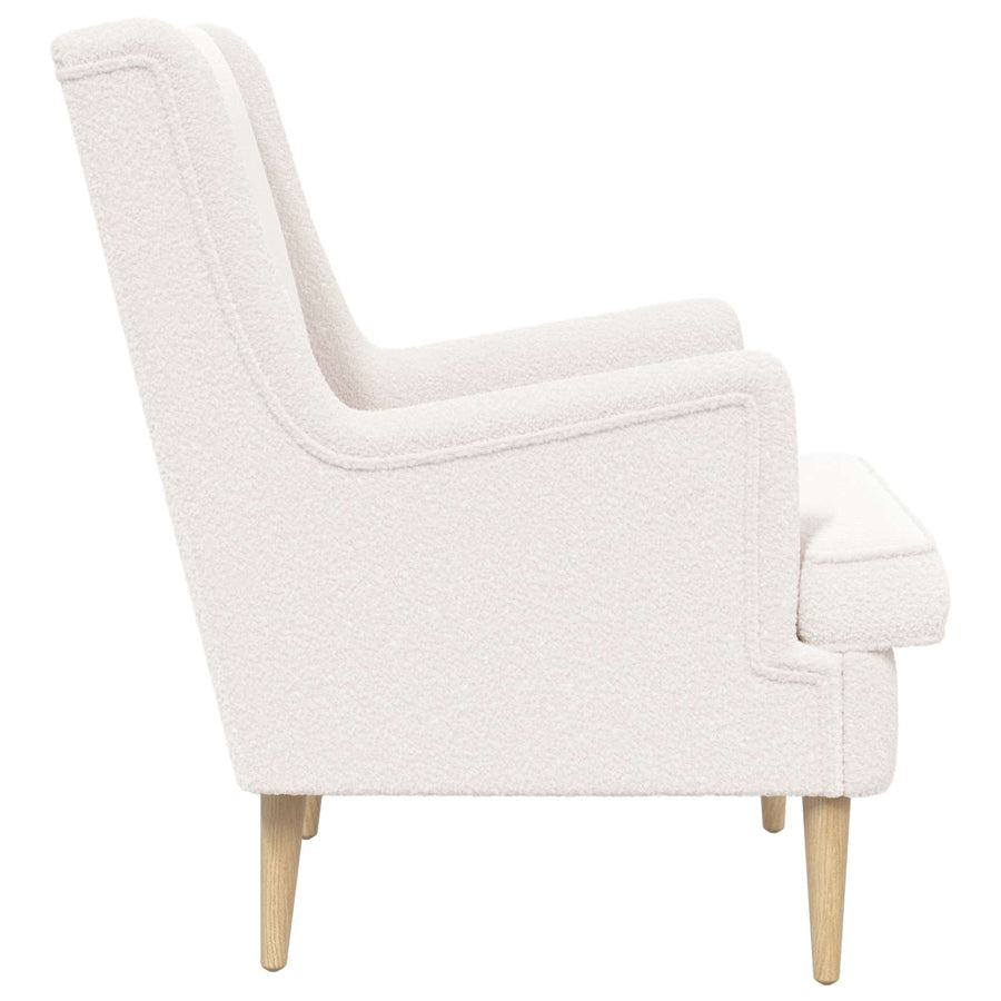 Fauteuil Crème Schapenstof
