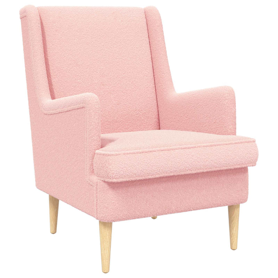 Fauteuil Roze Schapenstof