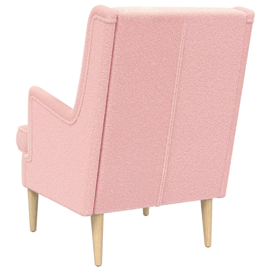 Fauteuil Roze Schapenstof